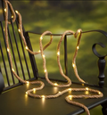 100/200 Lights Hemp Rope Decor Battery-Operated Solar LED String Lights | Kalsten